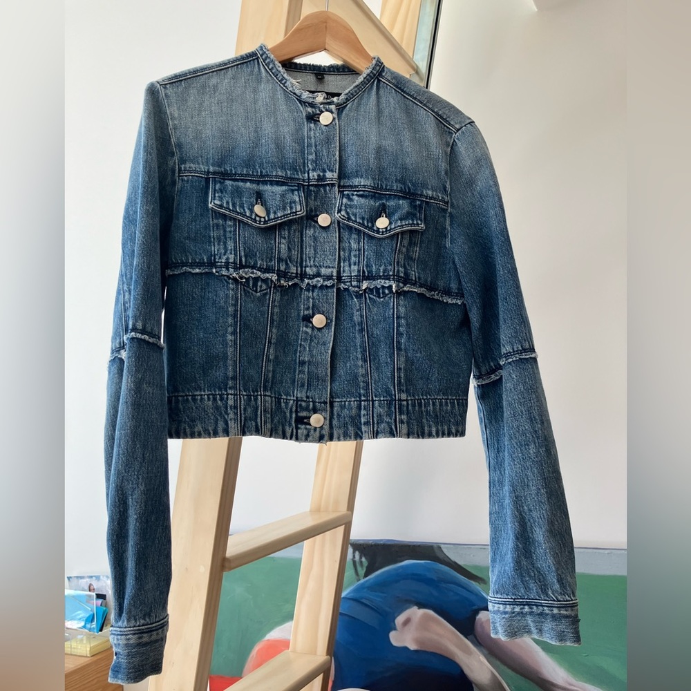 JBrand cropped Jean jacket